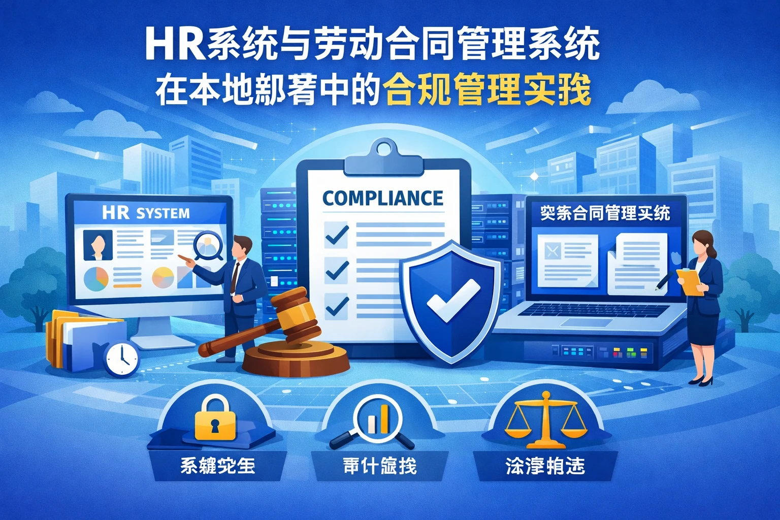 HR系统与劳动合同管理系统在本地部署中的合规管理实践