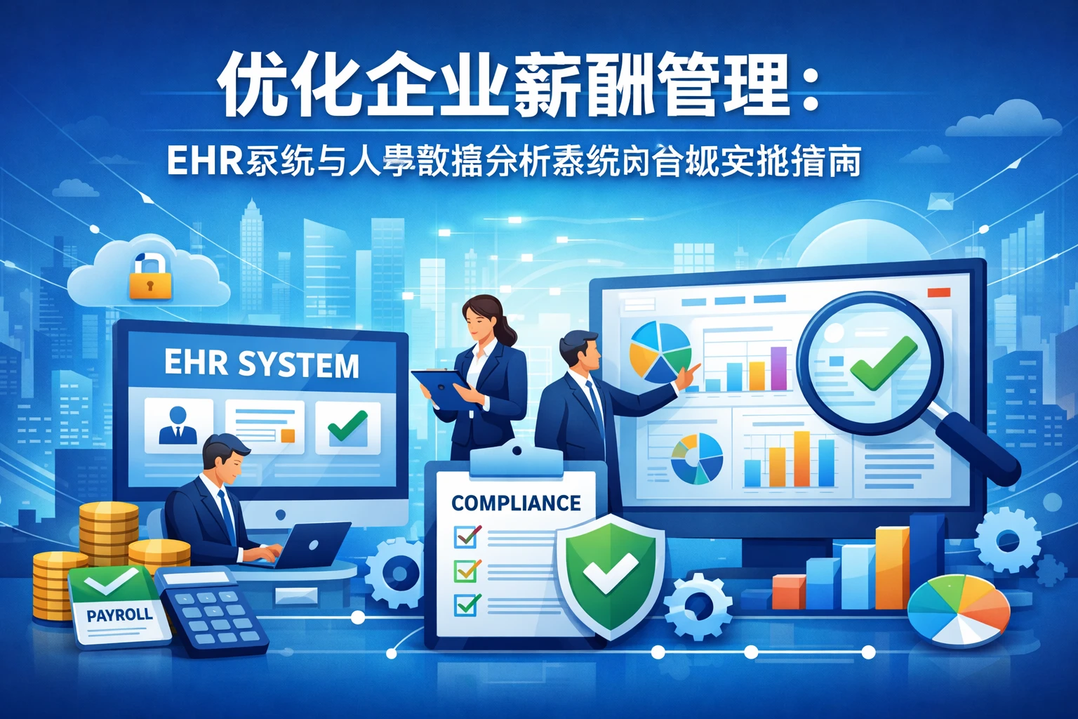 优化企业薪酬管理：EHR系统与人事数据分析系统的合规实施指南