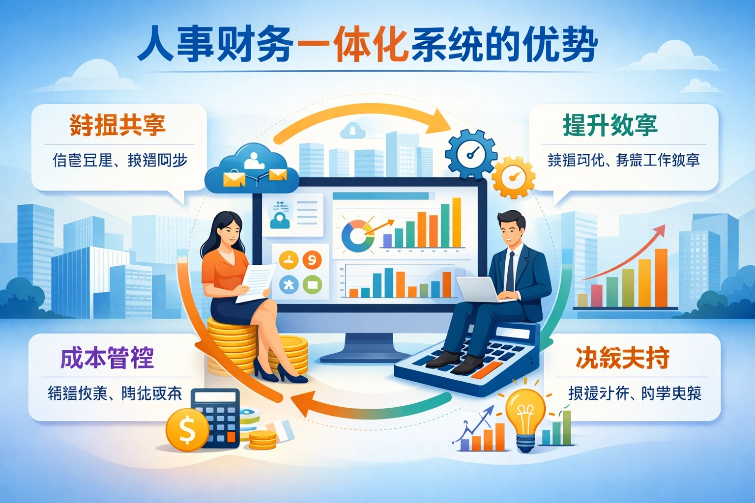 人事财务一体化系统的优势