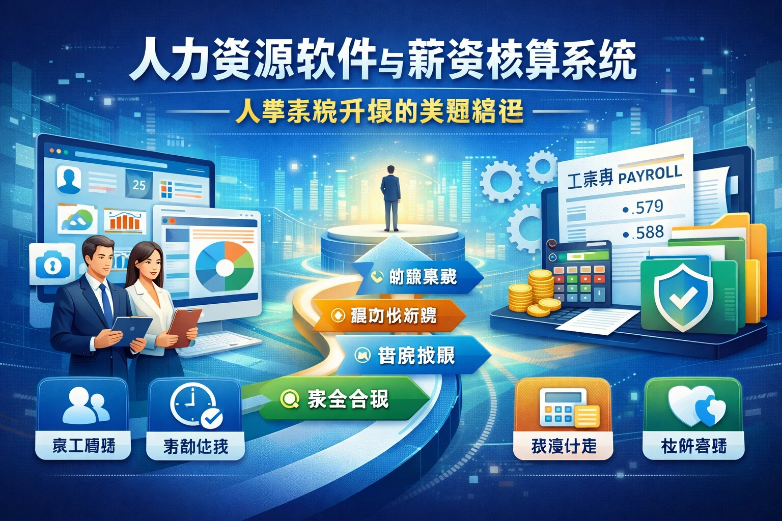 人力资源软件与薪资核算系统：人事系统升级的关键路径