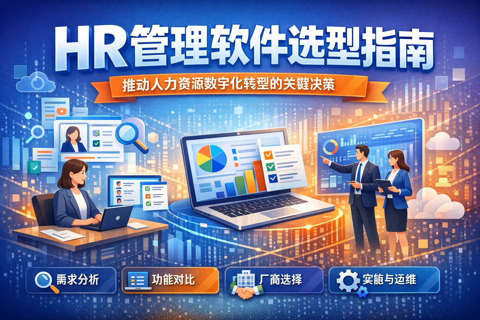HR管理软件选型指南：推动人力资源数字化转型的关键决策