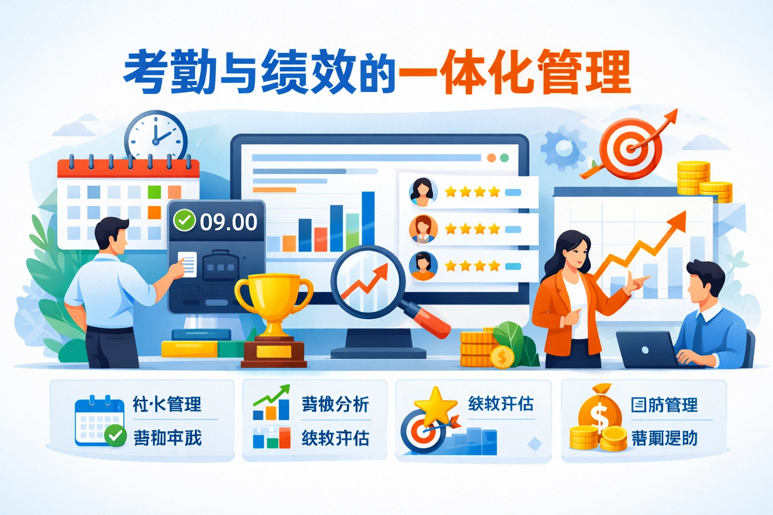 考勤与绩效的一体化管理