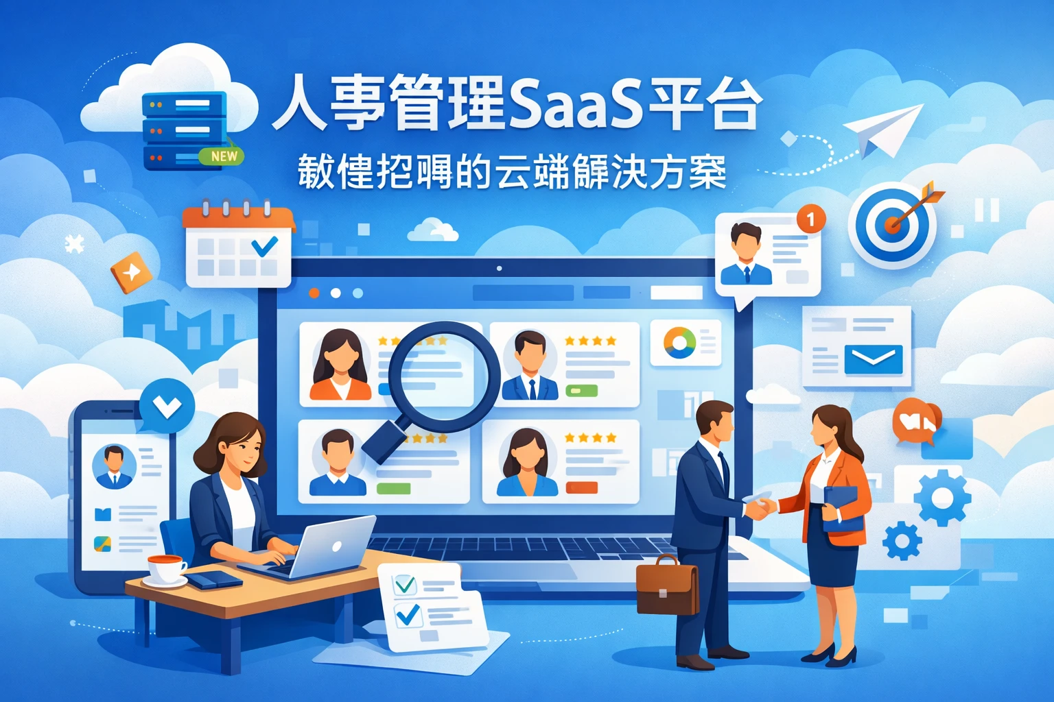 人事管理SaaS平台：敏捷招聘的云端解决方案