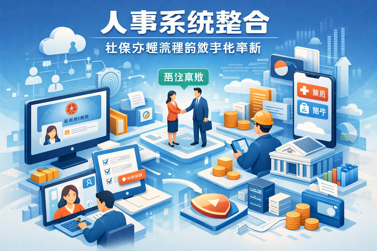 人事系统整合：社保办理流程的数字化革新