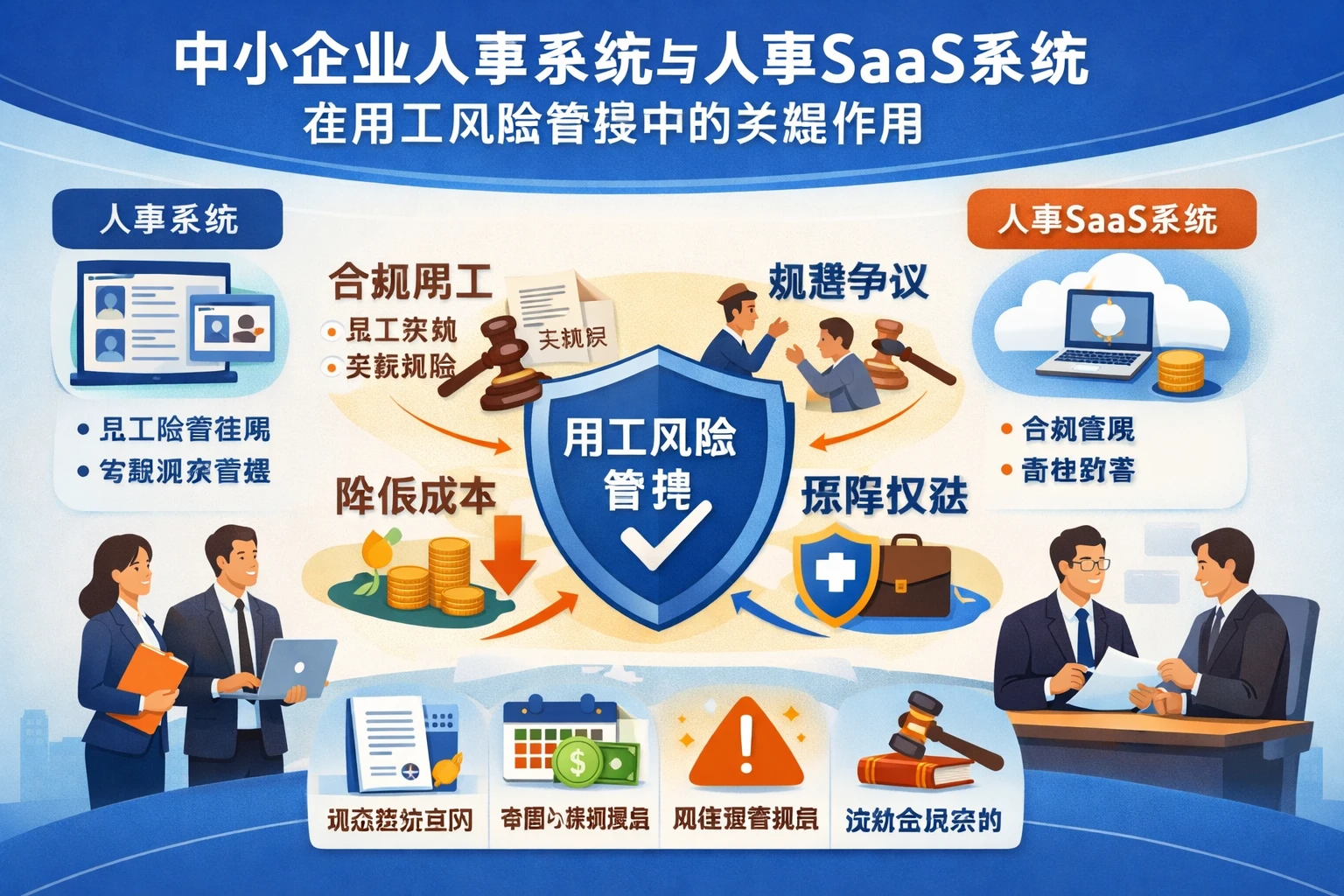 中小企业人事系统与人事SaaS系统在用工风险管控中的关键作用