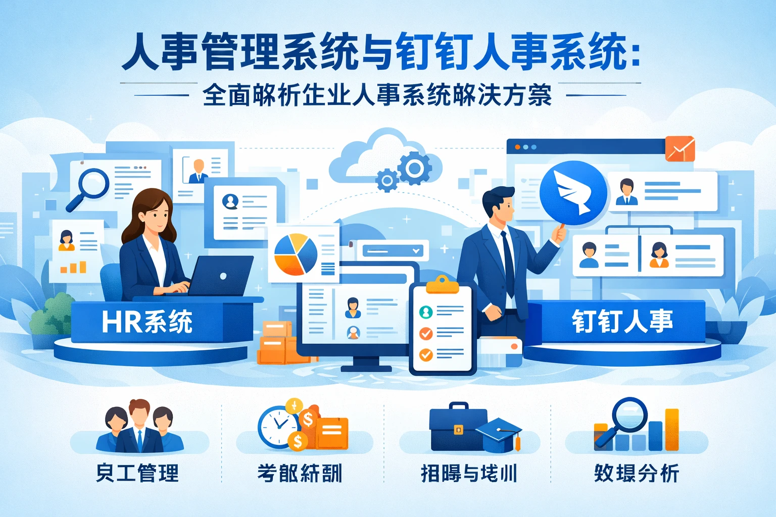 人事管理系统与钉钉人事系统:全面解析企业人事系统解决方案