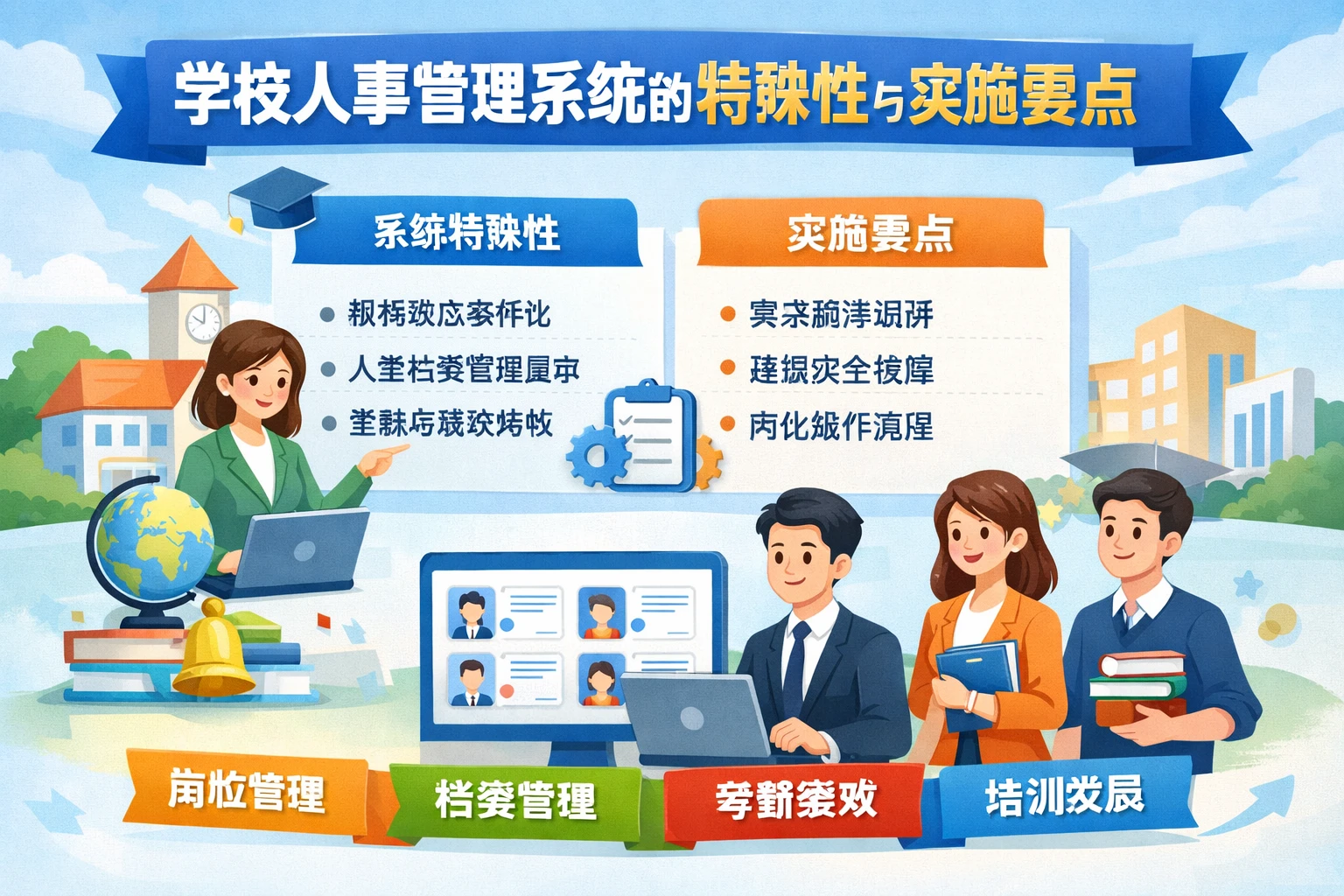 学校人事管理系统的特殊性与实施要点