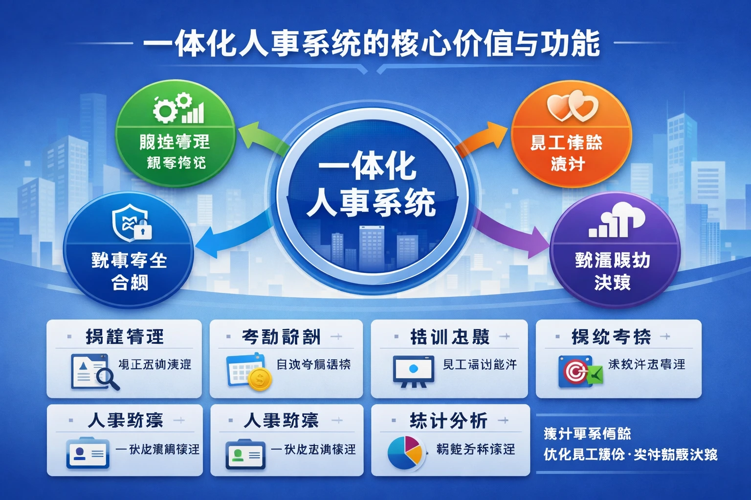 一体化人事系统的核心价值与功能