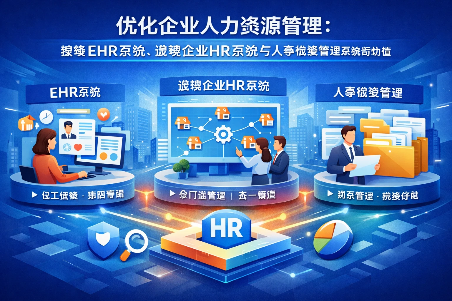优化企业人力资源管理：探索EHR系统、连锁企业HR系统与人事档案管理系统的价值