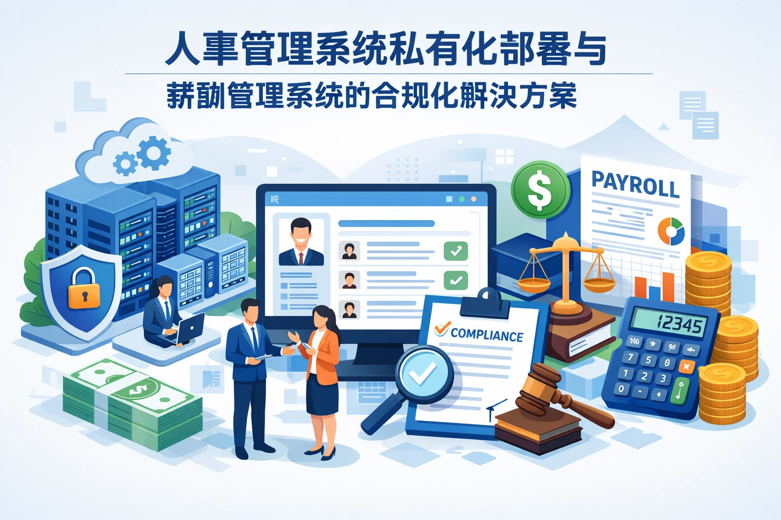 人事管理系统私有化部署与薪酬管理系统的合规化解决方案