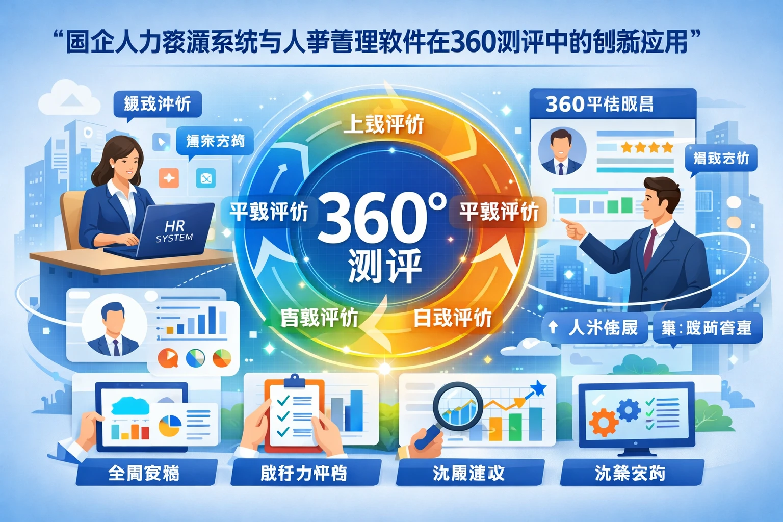 国企人力资源系统与人事管理软件在360测评中的创新应用