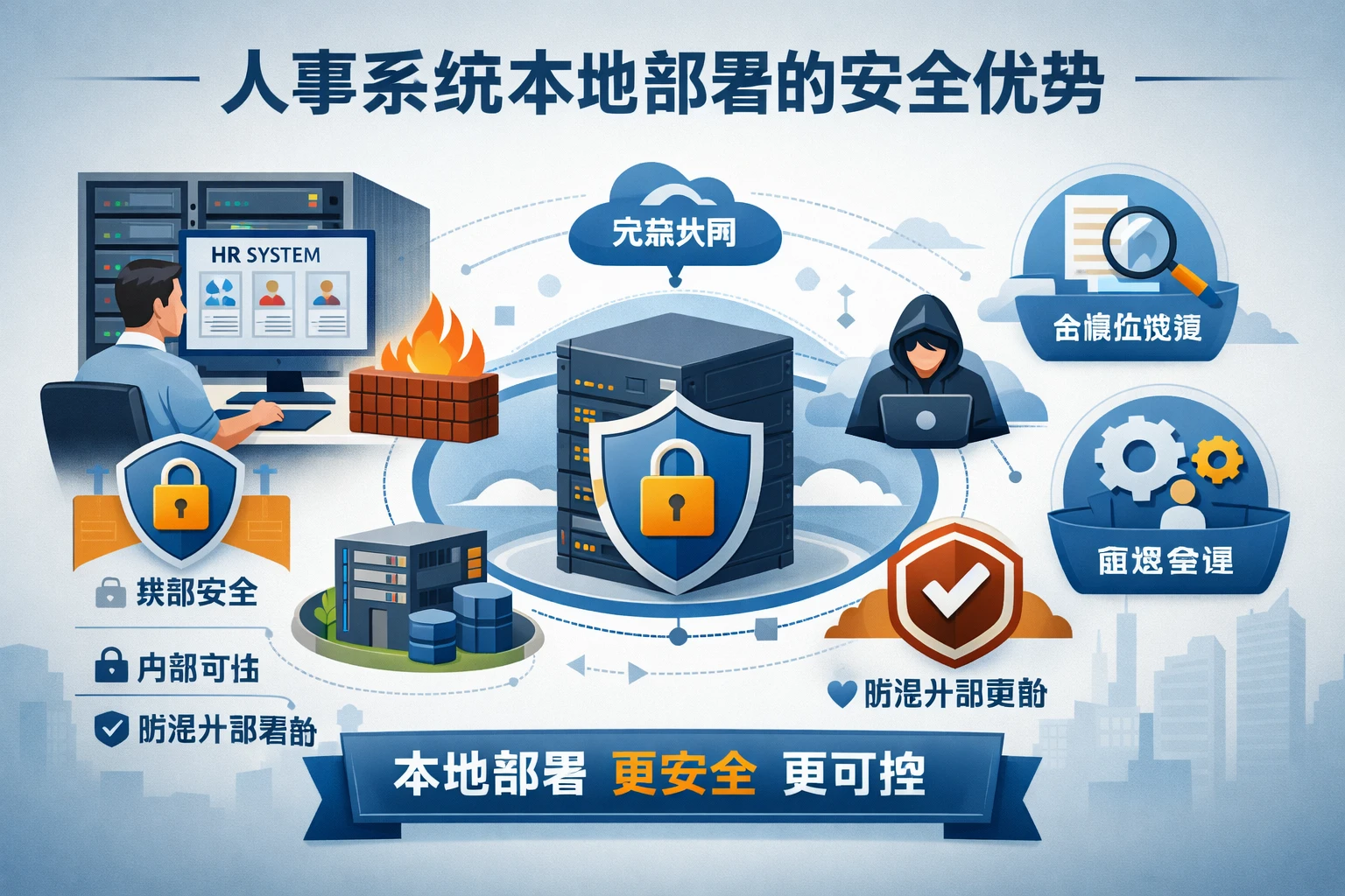 人事系统本地部署的安全优势