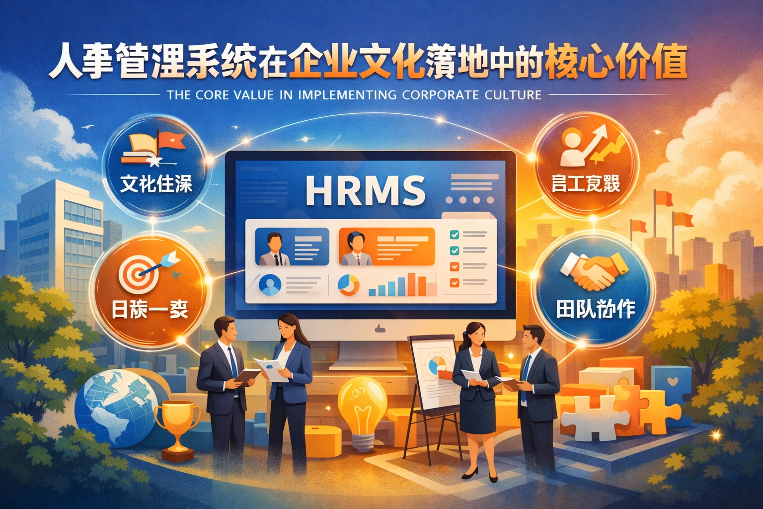 人事管理系统在企业文化落地中的核心价值