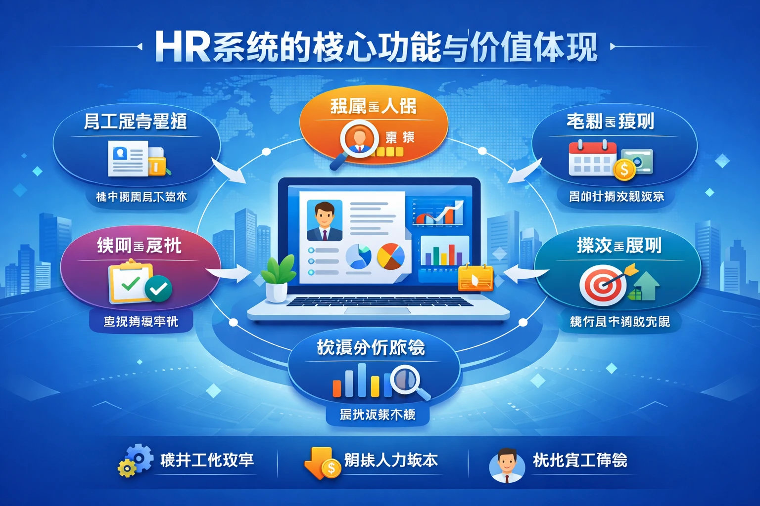 HR系统的核心功能与价值体现