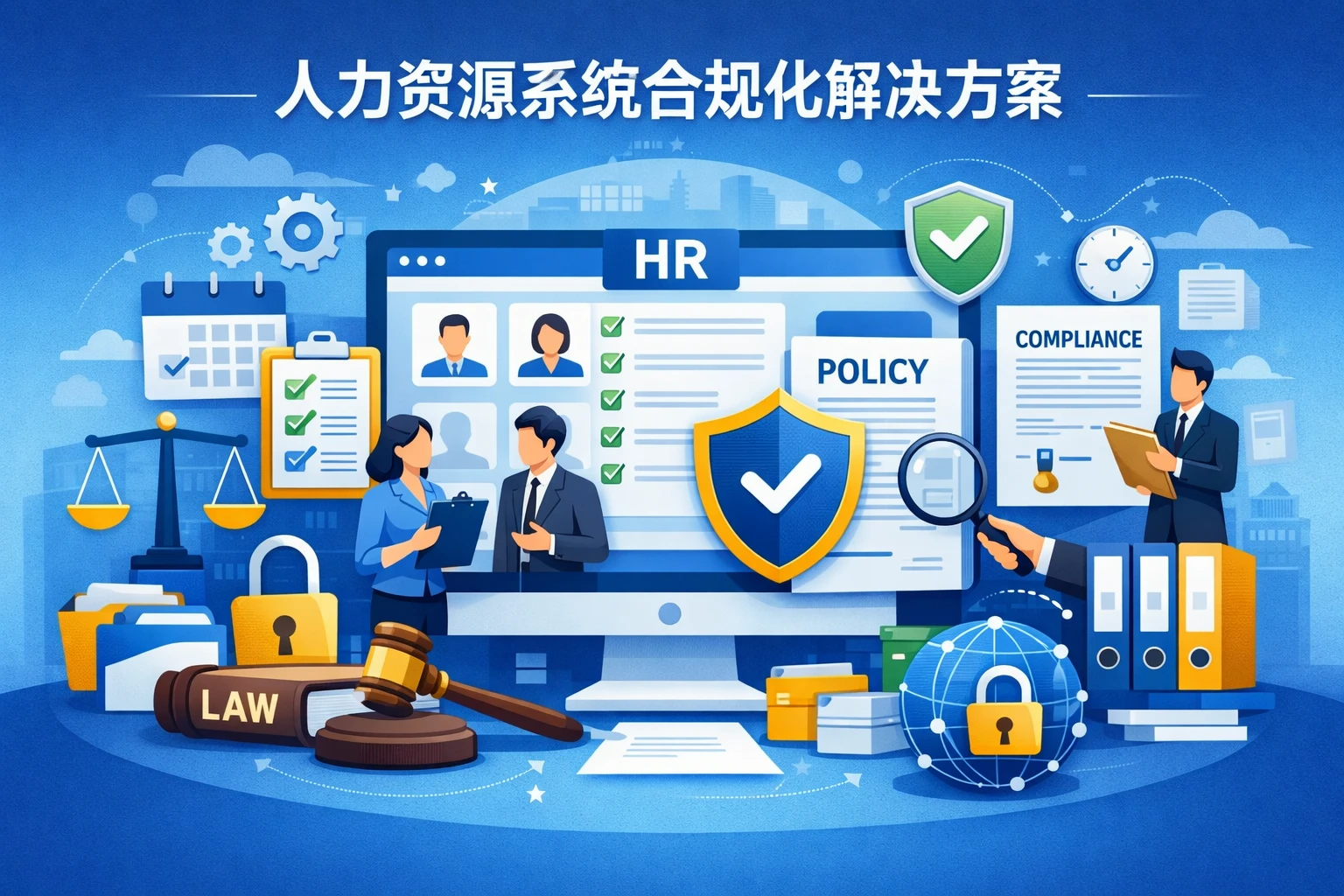 人力资源系统的合规化解决方案