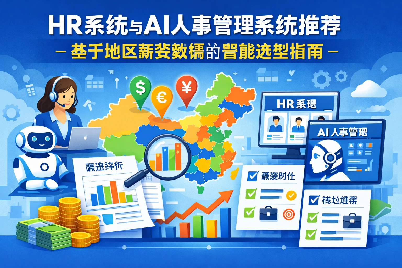 HR系统与AI人事管理系统推荐：基于地区薪资数据的智能选型指南