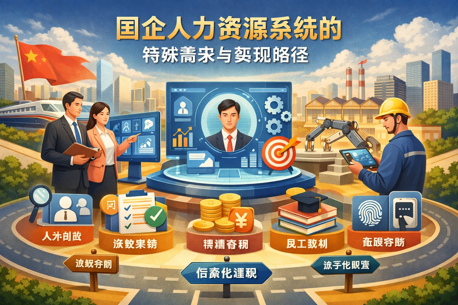 国企人力资源系统的特殊需求与实现路径