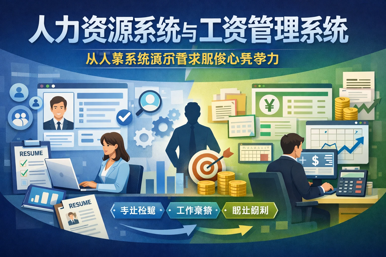 人力资源系统与工资管理系统：从人事系统演示看求职核心竞争力