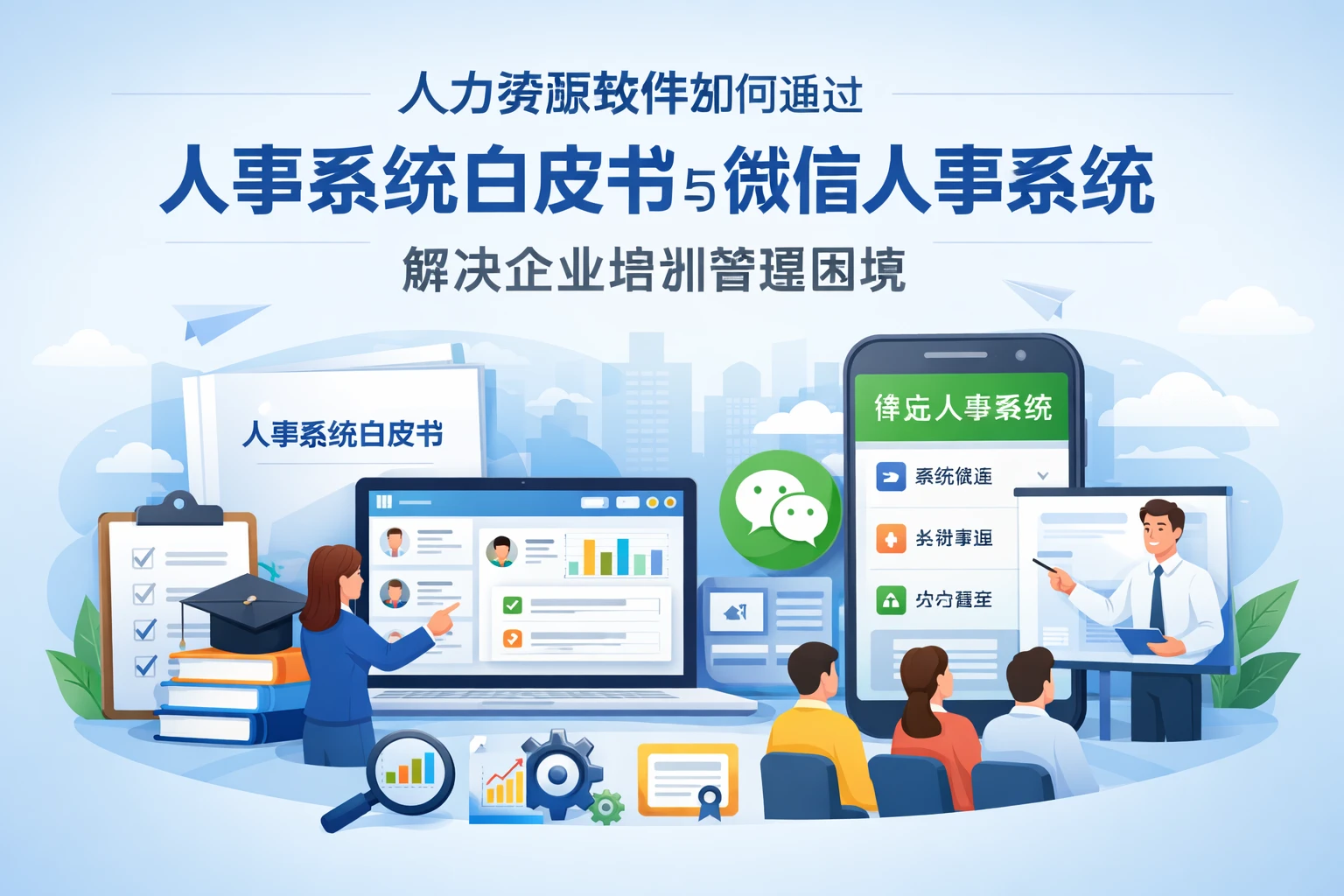 人力资源软件如何通过人事系统白皮书与微信人事系统解决企业培训管理困境