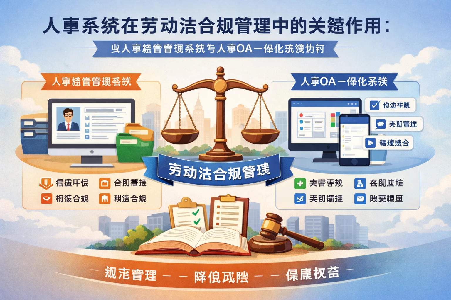 人事系统在劳动法合规管理中的关键作用:以人事档案管理系统与人事OA一体化系统为例