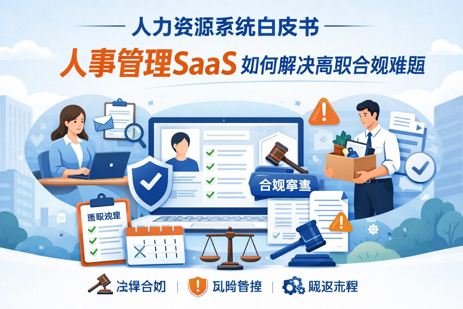 人力资源系统白皮书：人事管理SaaS如何解决离职合规难题