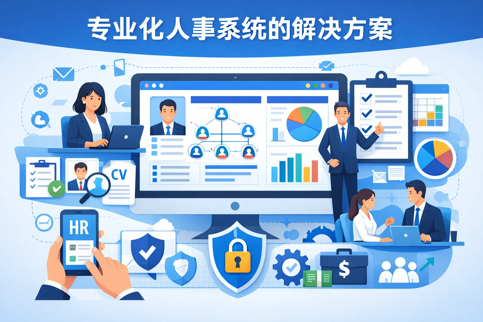 专业化人事系统的解决方案