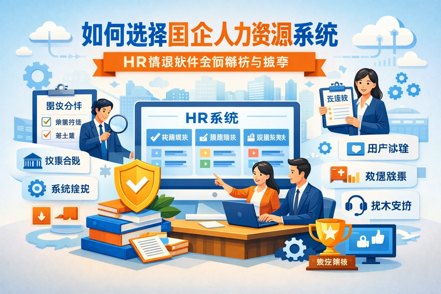 如何选择国企人力资源系统：HR管理软件全面解析与推荐