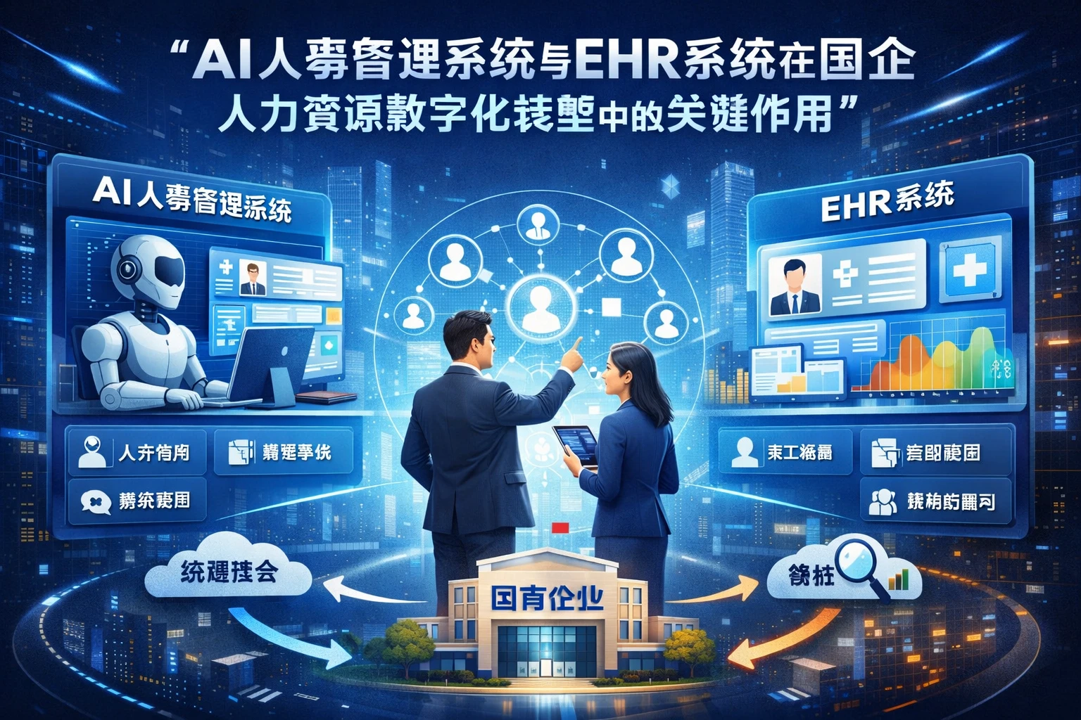 AI人事管理系统与EHR系统在国企人力资源数字化转型中的关键作用