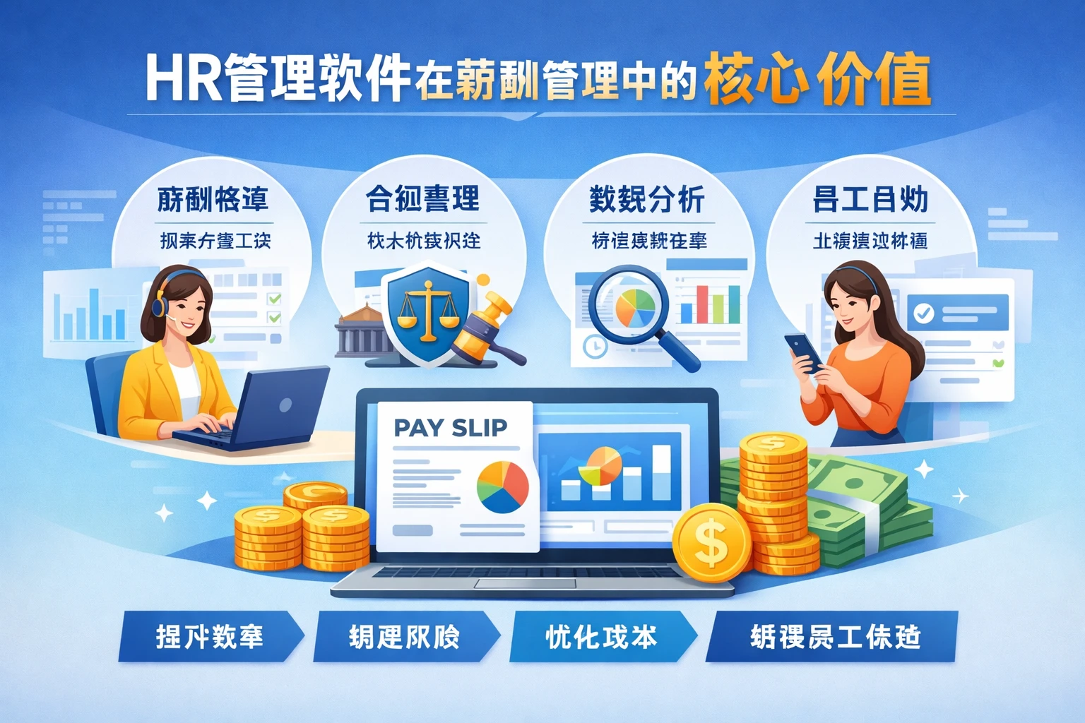 HR管理软件在薪酬管理中的核心价值