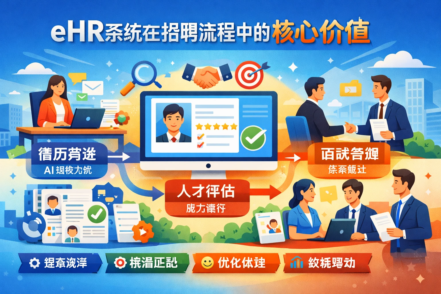 eHR系统在招聘流程中的核心价值