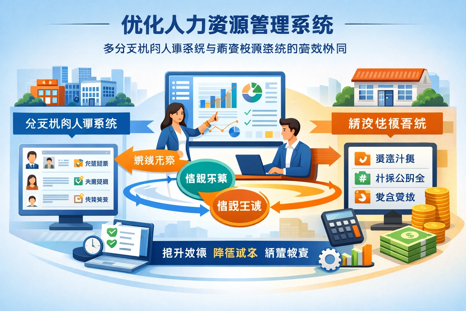 优化人力资源管理系统：多分支机构人事系统与薪资核算系统的高效协同