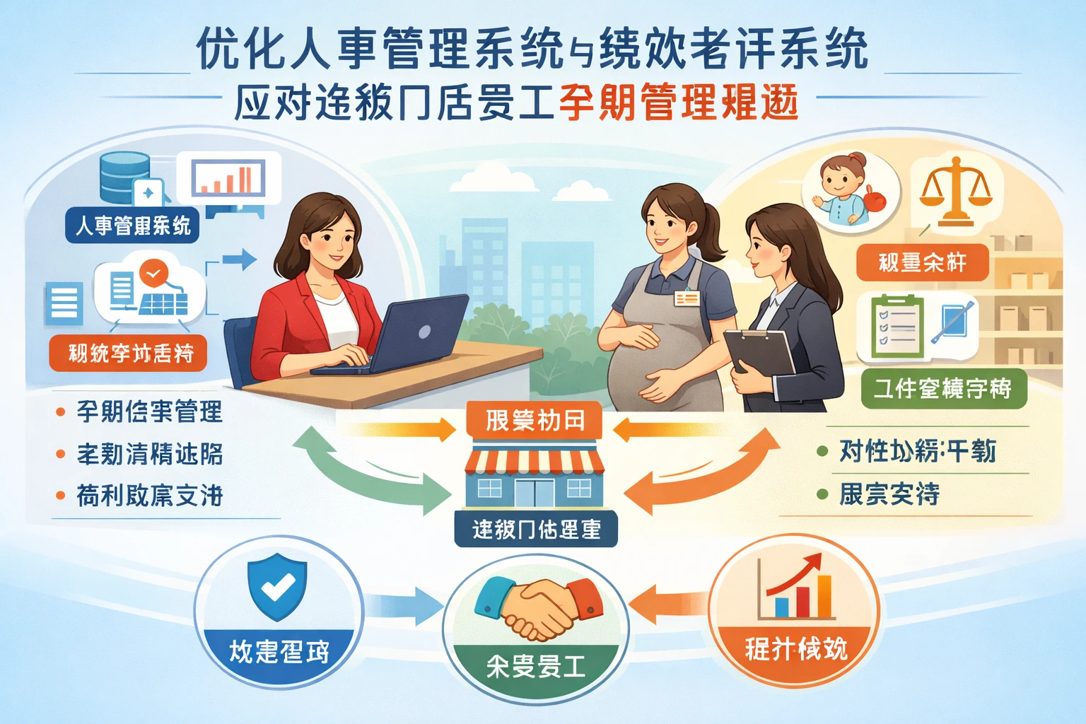 优化人事管理系统与绩效考评系统应对连锁门店员工孕期管理难题