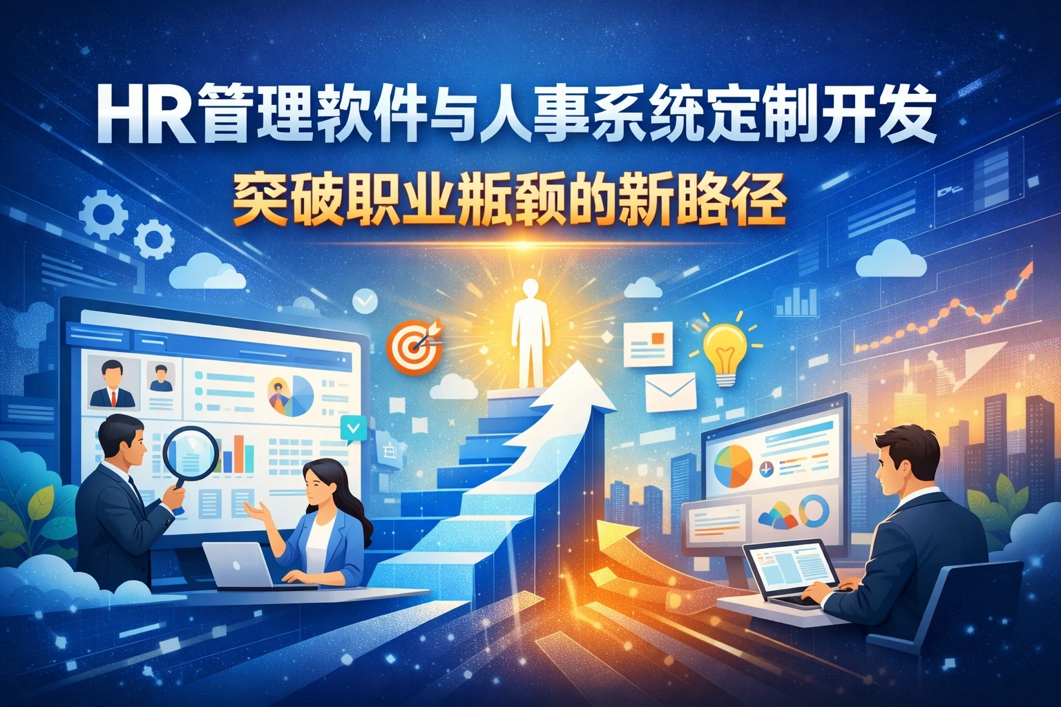 HR管理软件与人事系统定制开发：突破职业瓶颈的新路径