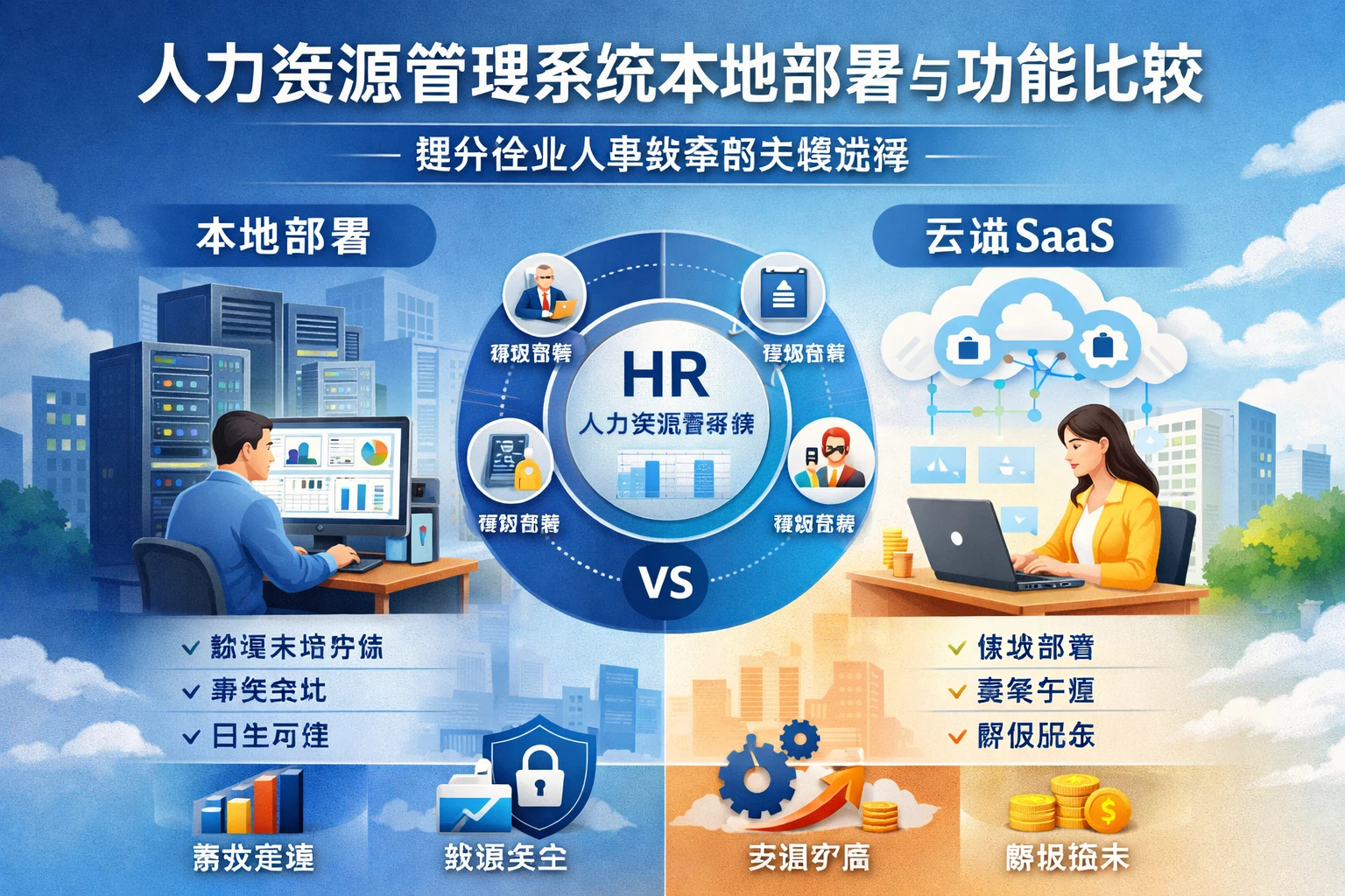 人力资源管理系统本地部署与功能比较：提升企业人事效率的关键选择