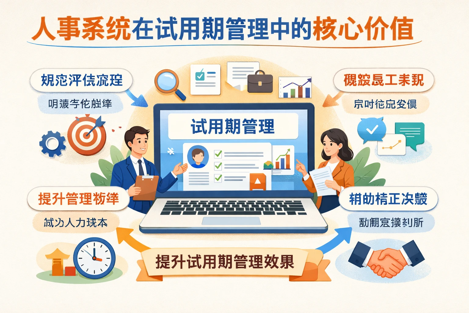 人事系统在试用期管理中的核心价值