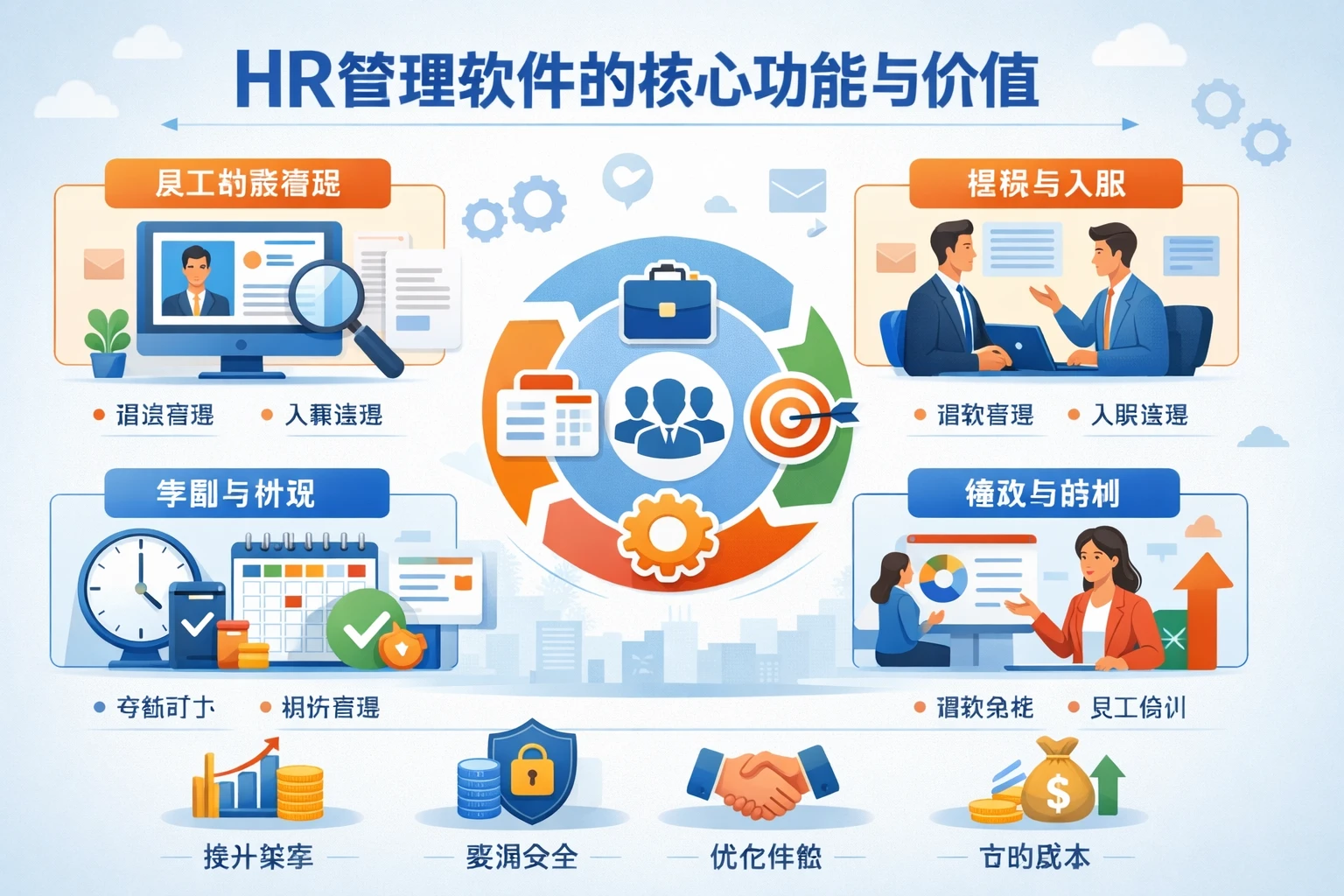HR管理软件的核心功能与价值