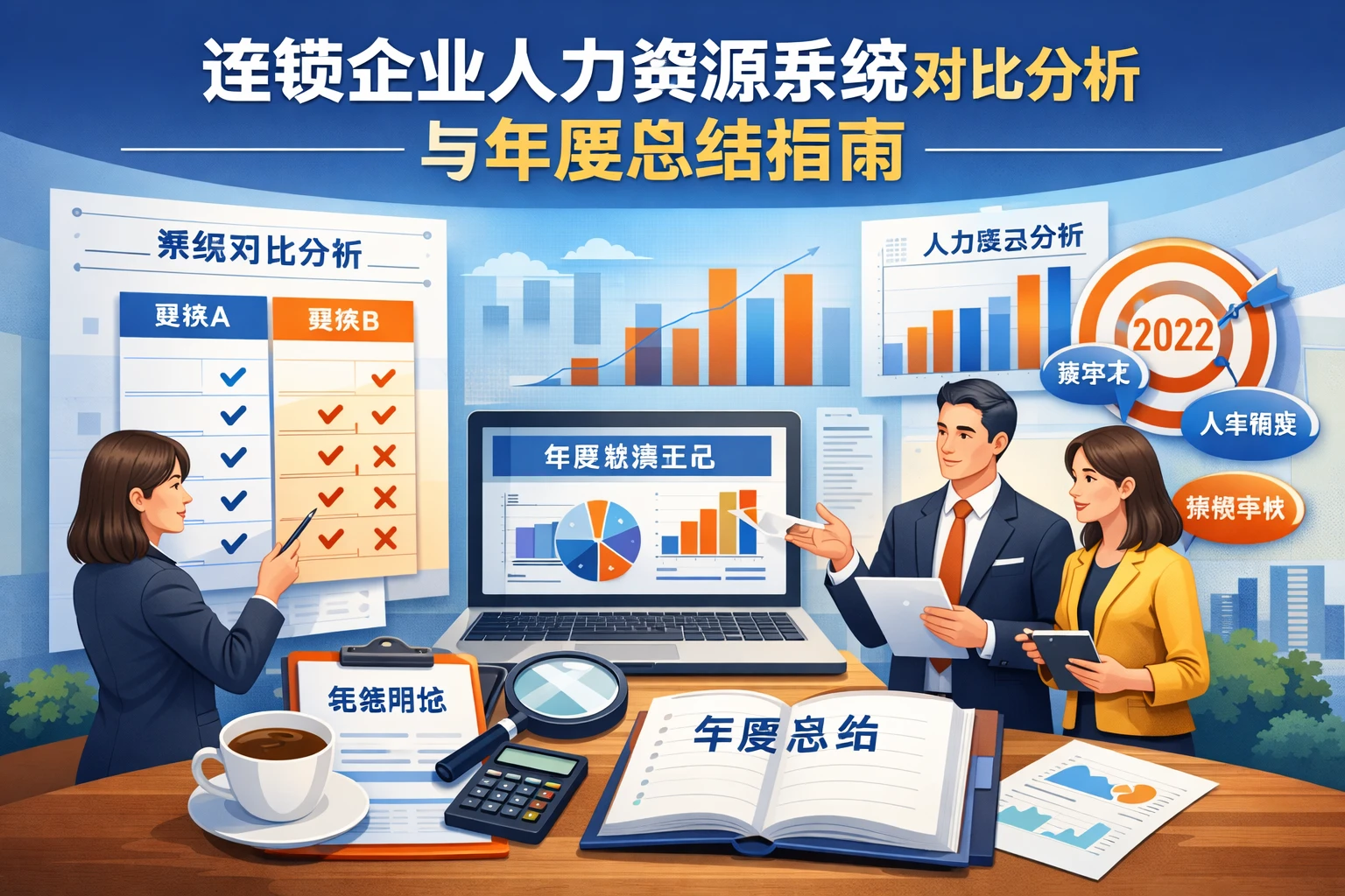 连锁企业人力资源系统对比分析与年度总结指南