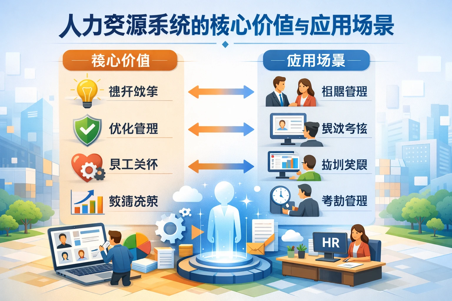 人力资源系统的核心价值与应用场景