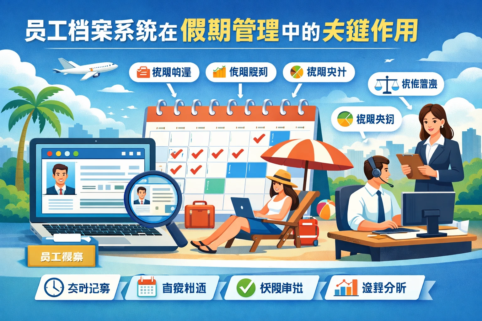 员工档案系统在假期管理中的关键作用
