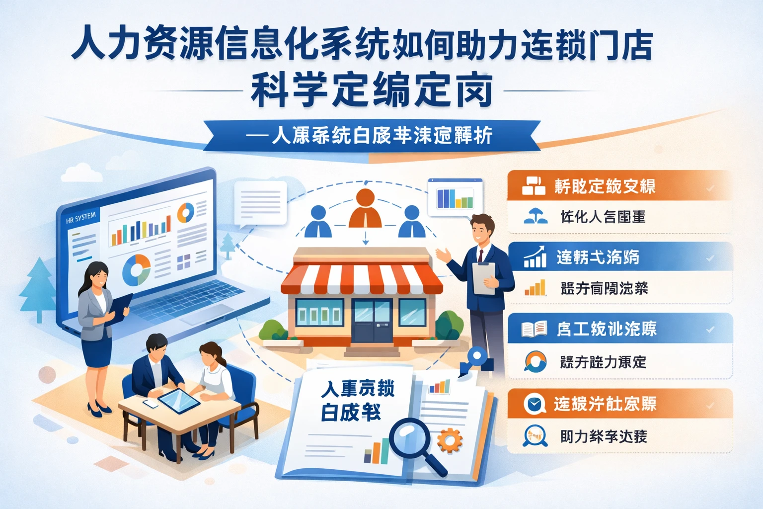人力资源信息化系统如何助力连锁门店科学定编定岗——人事系统白皮书深度解析
