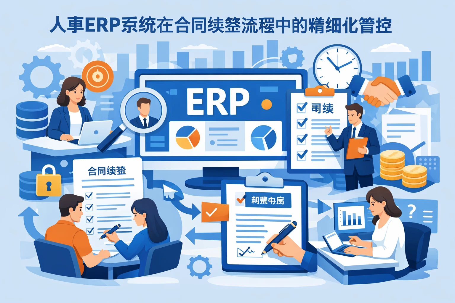 人事ERP系统在合同续签流程中的精细化管控