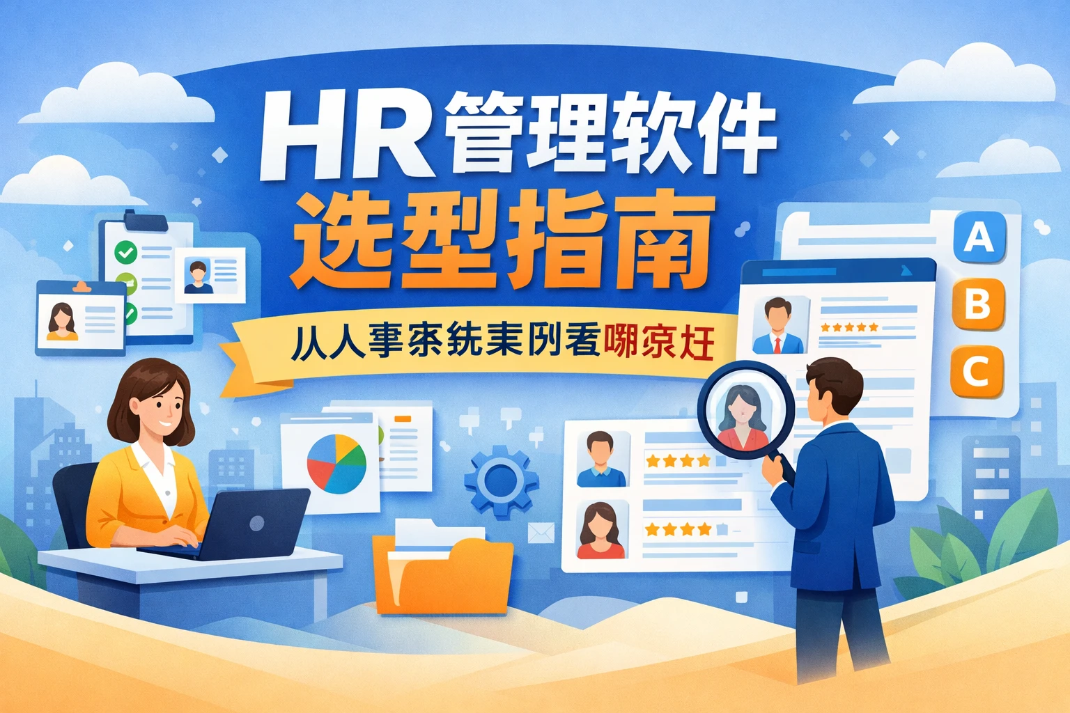 HR管理软件选型指南：从人事系统案例看哪家好
