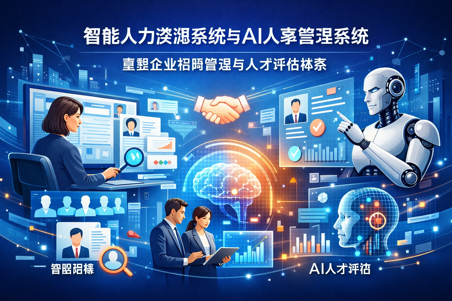 智能人力资源系统与AI人事管理系统如何重塑企业招聘管理与人才评估体系