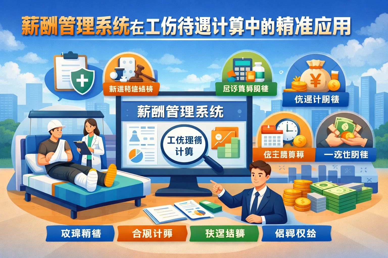 薪酬管理系统在工伤待遇计算中的精准应用