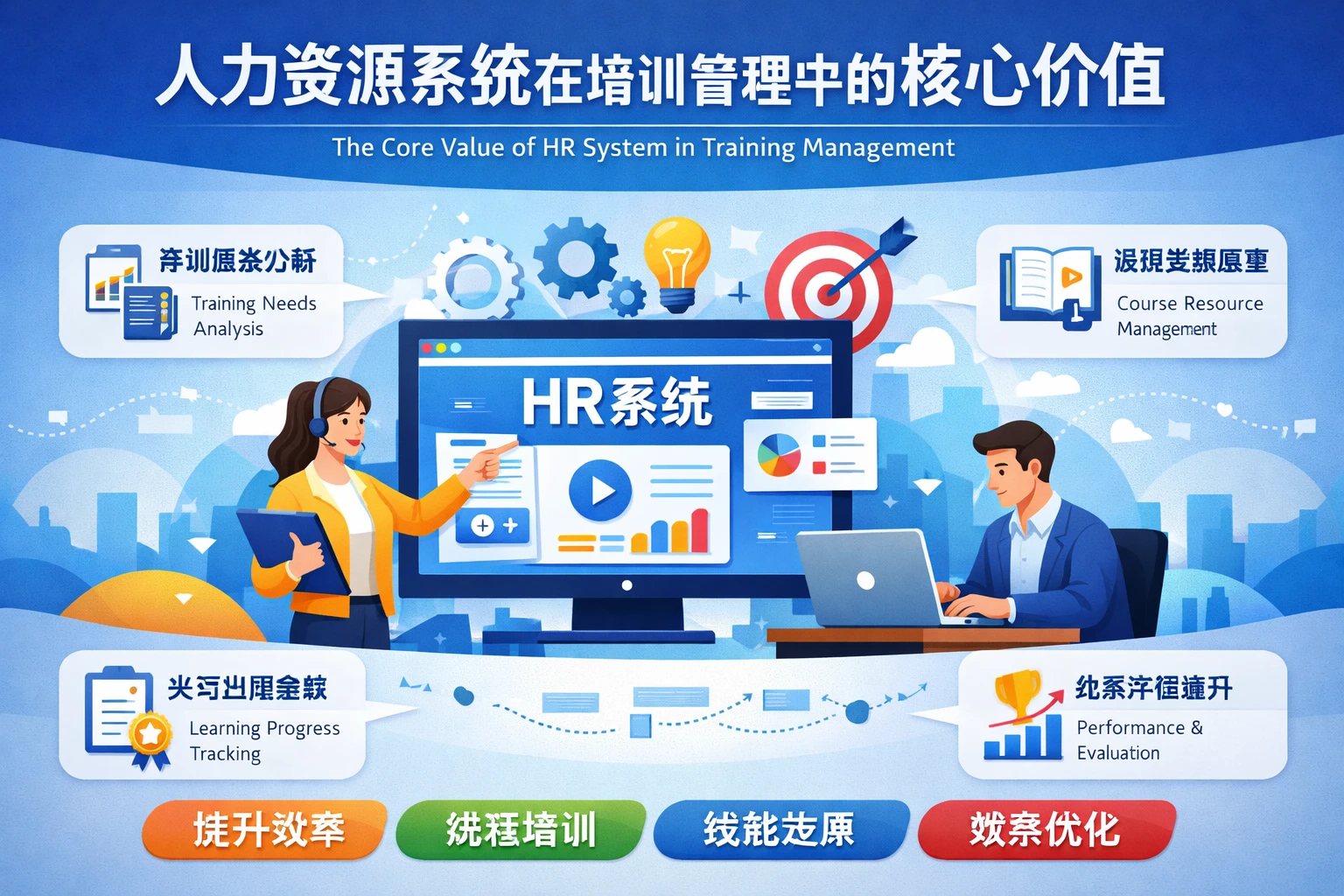 人力资源系统在培训管理中的核心价值