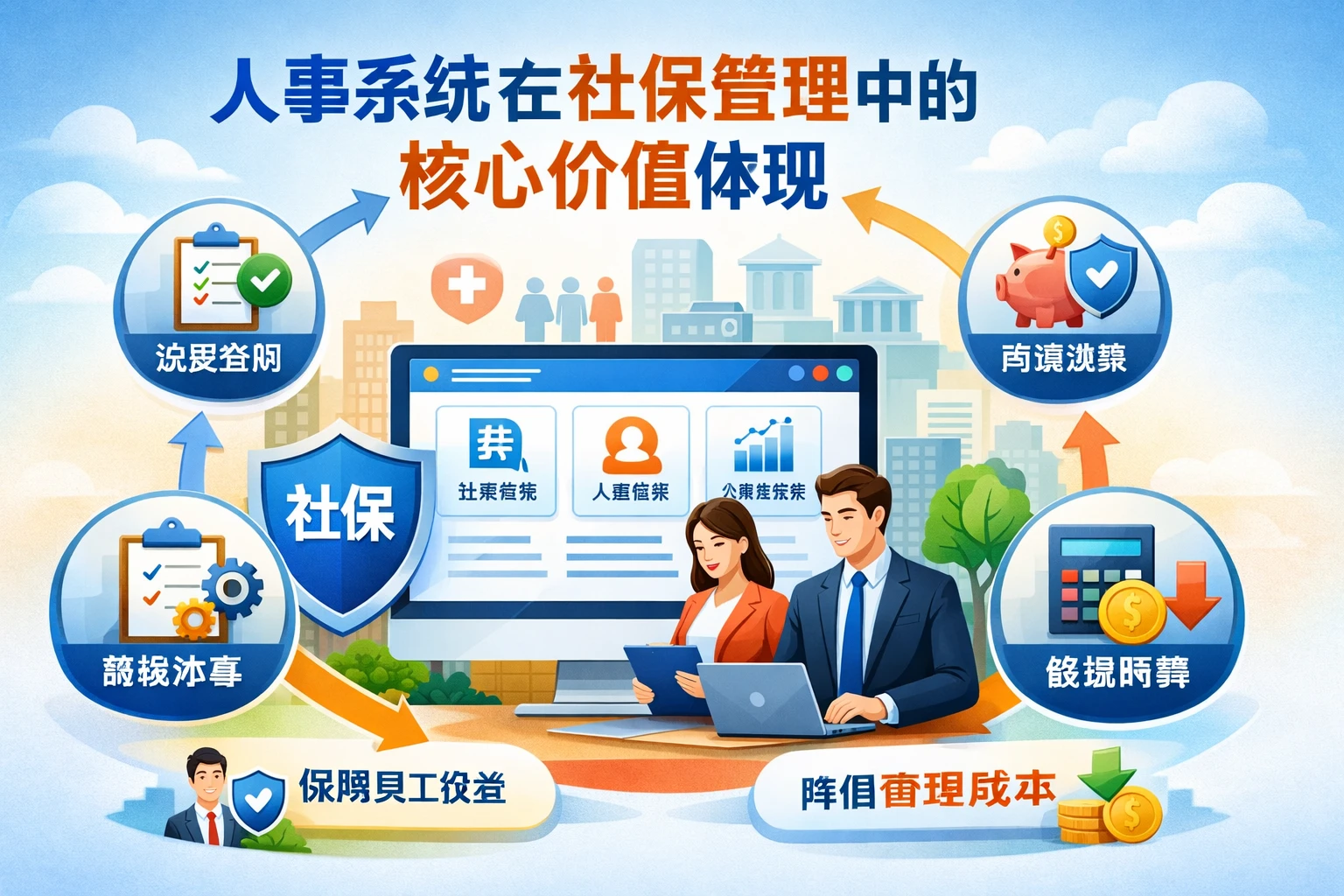 人事系统在社保管理中的核心价值体现