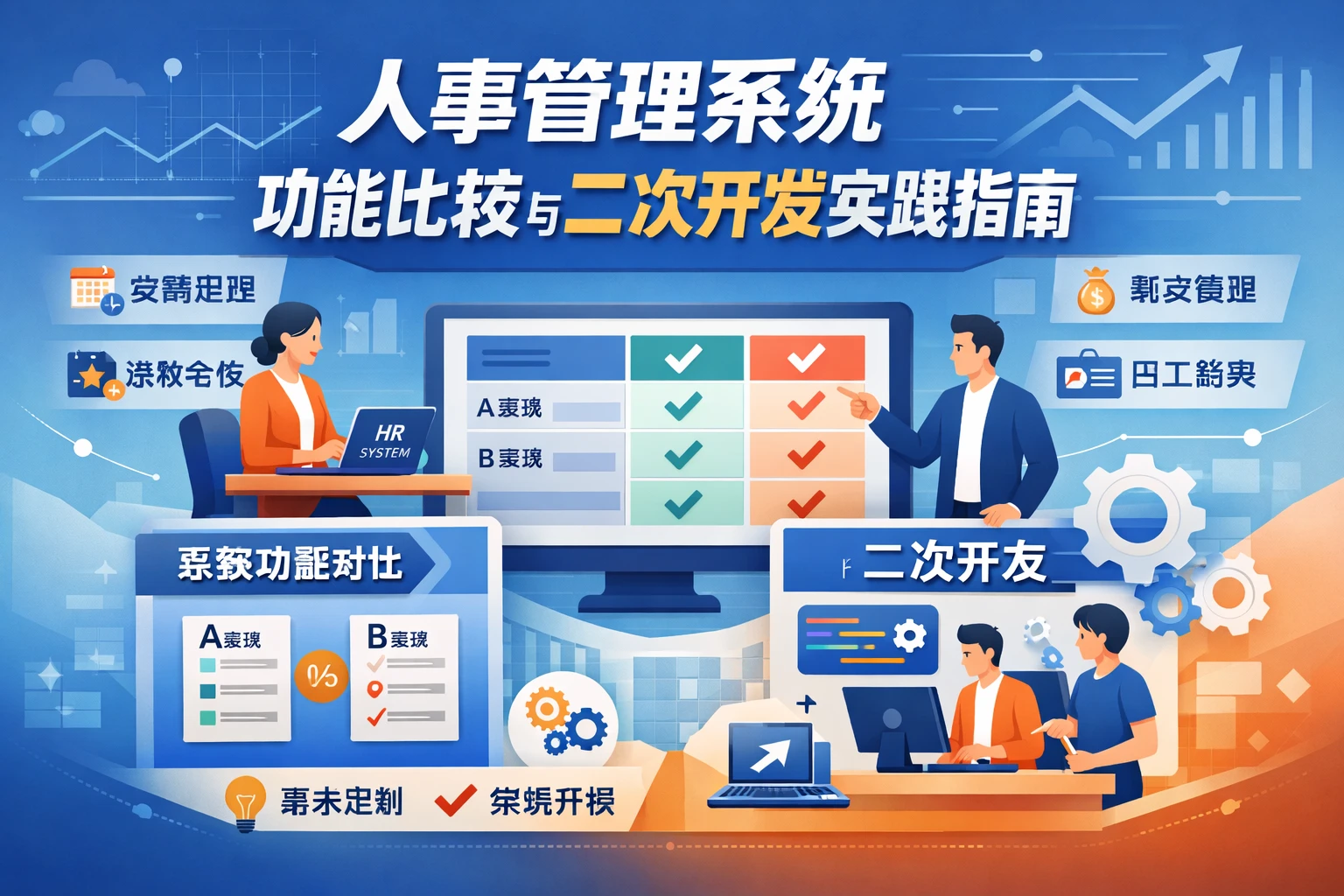 人事管理系统功能比较与二次开发实践指南