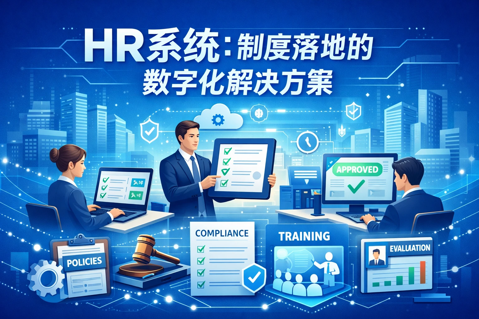 HR系统：制度落地的数字化解决方案