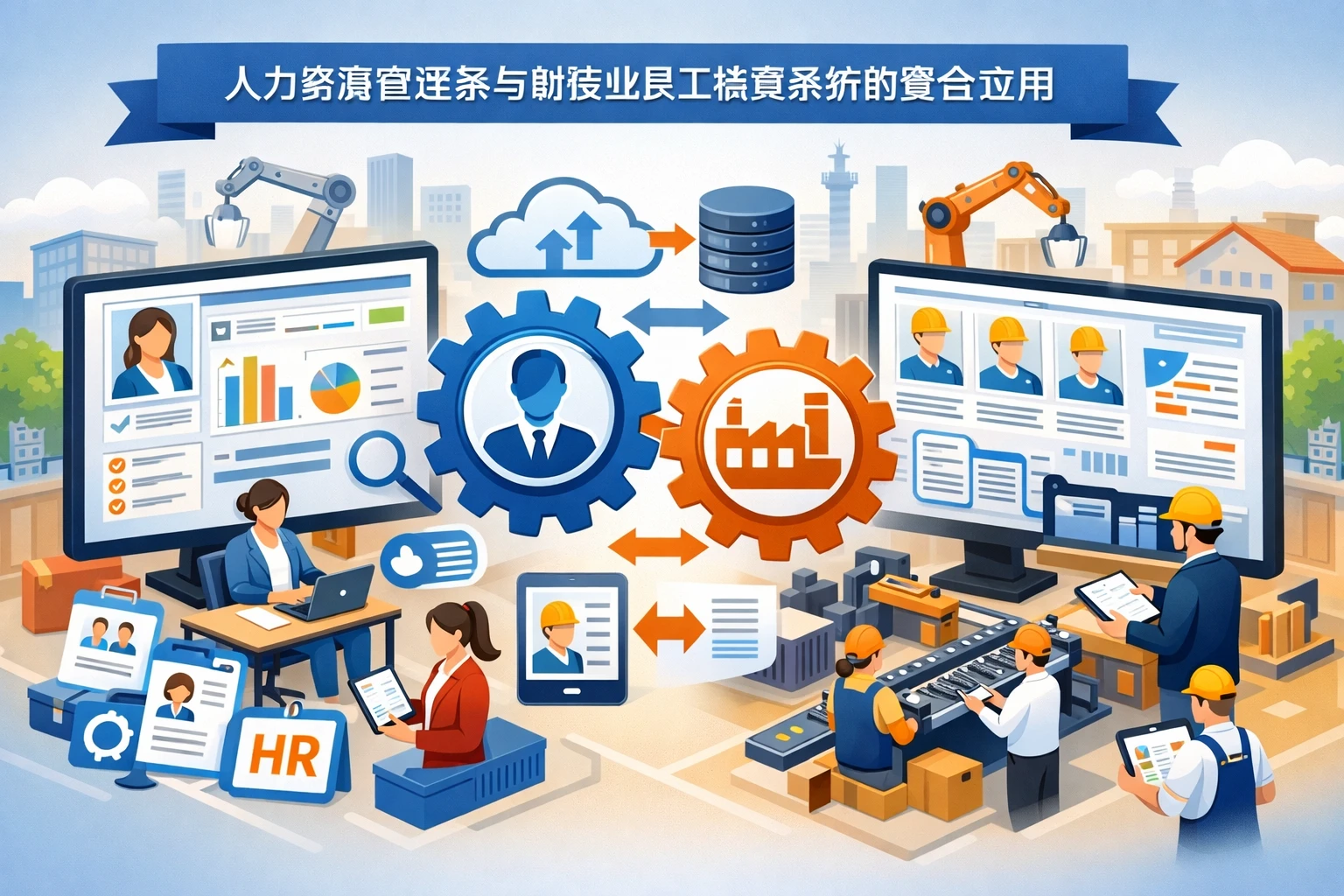 人力资源管理系统与制造业员工档案系统的整合应用