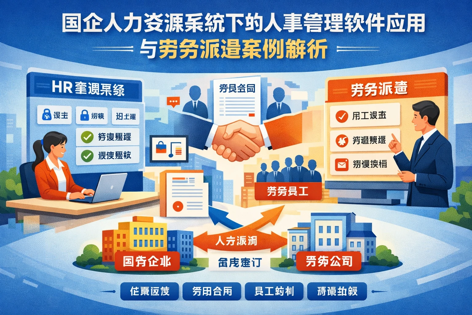 国企人力资源系统下的人事管理软件应用与劳务派遣案例解析